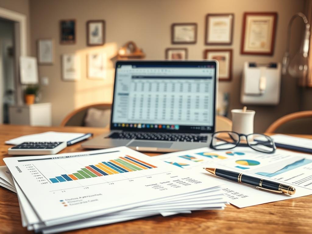 financial documentation for dental practice